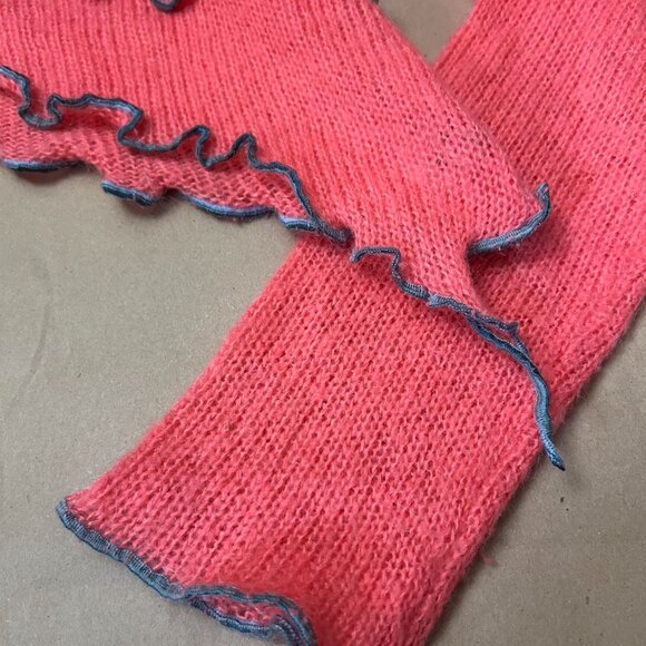 Calvin Klein Women's Pink and Orange Jumper - Picture 2 of 5